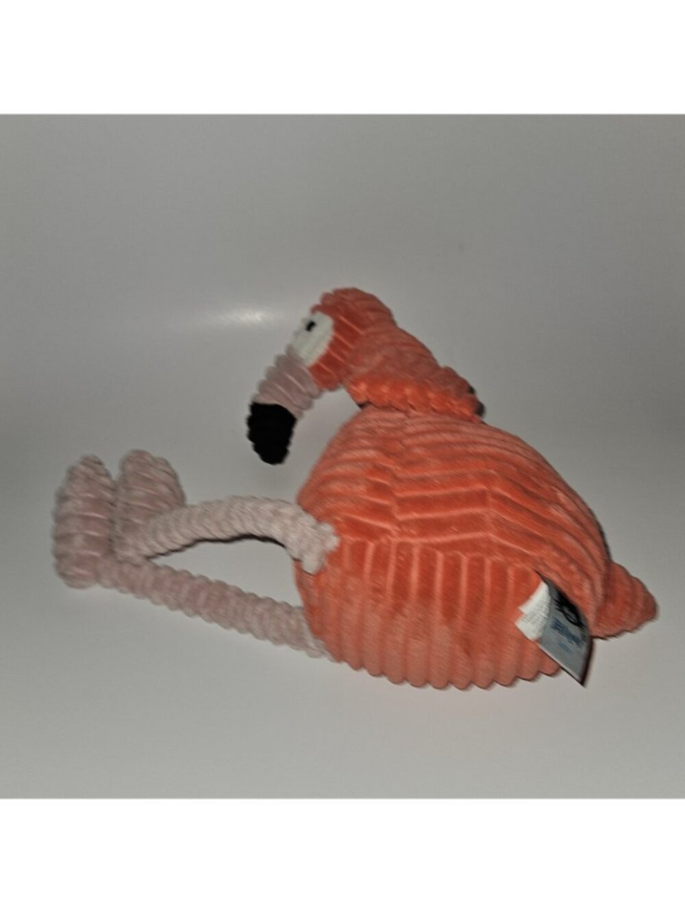 Jellycat Cordy Roy Flamingo Plush Ribbed Stuffed Animal Toy 18" Lovey Coral Pink - Picture 9 of 10